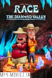 Motu Patlu The Race To The Diamond Valley (2024) Hollywood Hindi Dubbed poster