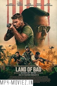 Land of Bad (2024) Hollywood Hindi Dubbed