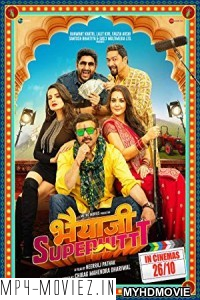 Bhaiaji Superhit (2018) Bollywood Movie poster