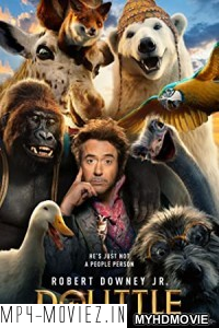 Dolittle (2020) Hindi Dubbed poster