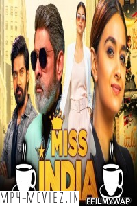 Miss India (2021) Hindi Dubbed Movie poster