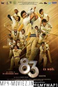 83 (2021) Hindi Movie poster