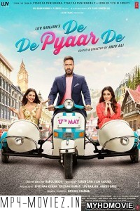 De De Pyaar De (2019) Bollywood Movie poster