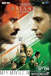 Aiyaary (2018) Bollywood Movie poster