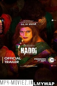 Haddi (2023) Hindi Movie poster