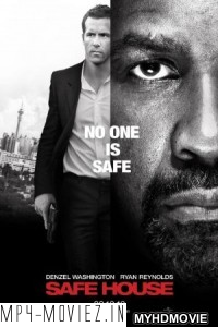 Safe House (2012) Hindi Dubbed poster