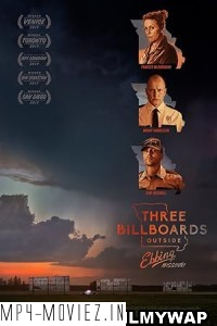 Three Billboards Outside Ebbing Missouri (2017) Hollywood Hindi Dubbed poster