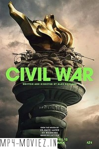 Civil War (2024) English Movie poster