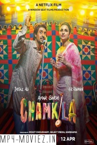 Amar Singh Chamkila (2024) Hindi Movie poster